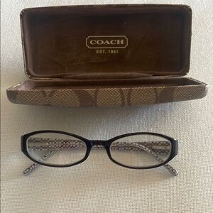 Coach Black Eyeglasses for Women